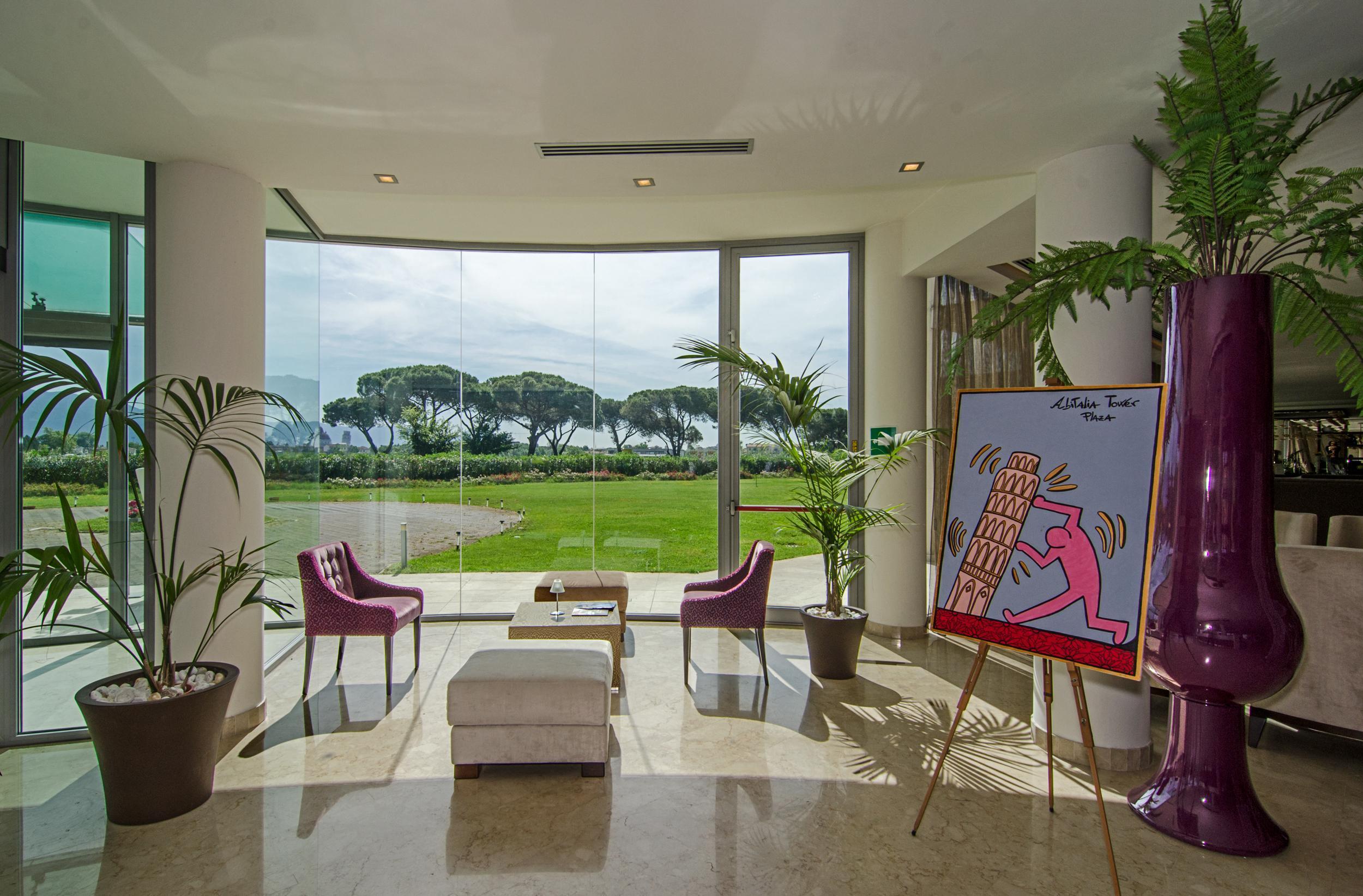 Pisa Tower Plaza Hotel ภายนอก รูปภาพ The lobby of the hotel